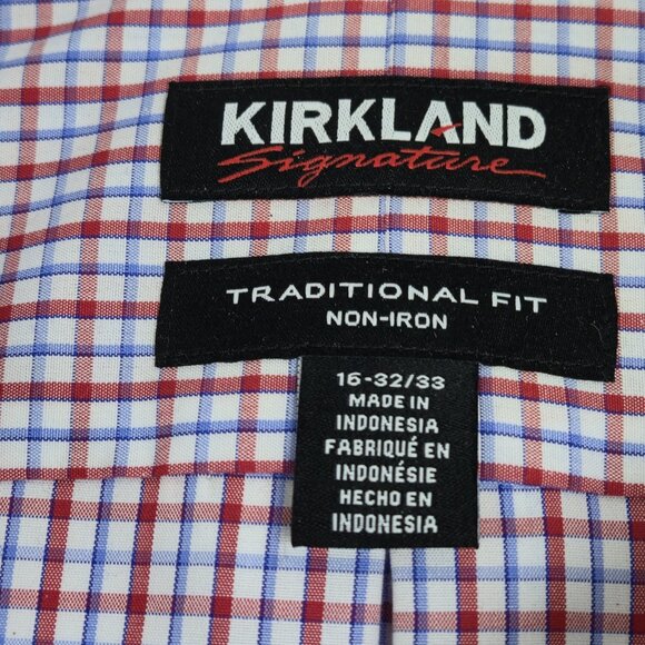 Kirkland Signature Button Down Long Sleeve 16 x 32/33 - Picture 2 of 4